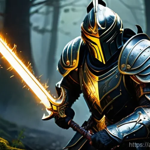 Home 22 검은사막 워리어 공략 - **Prompt 1: The Awakening Warrior's Fierce Onslaught**
"A powerful Black Desert Awakening Warrio...